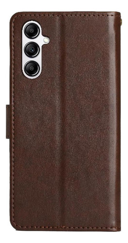 Funda Con Tapa Para Samsung Galaxy A36, Correa De Muñeca Con Función Atril, Piel Sintética, Tarjetero, Cierre Magnético