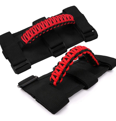 Asideros Para Jeep Wrangler Paracord Prima Agarra Las M...