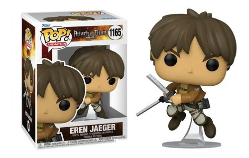 Funko Pop Eren Jaeger #1165 Attack On Titan Shingeki