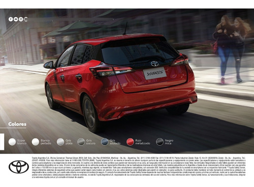 Imagen 15 de 15 de Toyota Yaris 1.5 107cvt Xls Pack 5 P -junio 2023-
