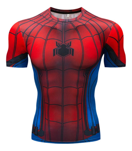 Camiseta Con Estampado De Dibujos 3d Spiderman Araña Hombre