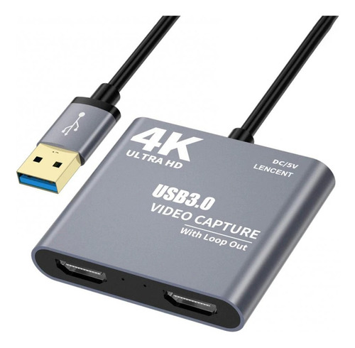 Capturadora De Video Hdmi 4k A Usb 3.0 Zoom Celular Gamer