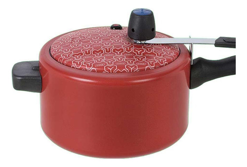 Panela De Pressão Pressionella Ramos 4,5l Antiad. Vermelho