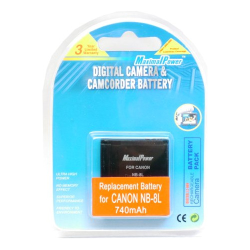 Maximal Power Db Can Nb8l Bateria Ion Litio Para Camara