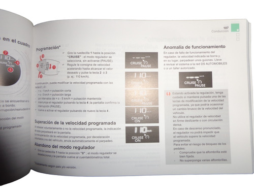 Citroen Ds3 2016 Manual De Empleo (Usado)
