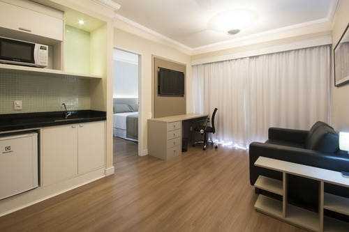 Imagem 1 de 15 de Flat Estilo Residencie Em Moema, Prox A Av. Ibirapuera, Acesso Ao Metrô, Shopping E Ao Pq Ibirapuera - Sf32329