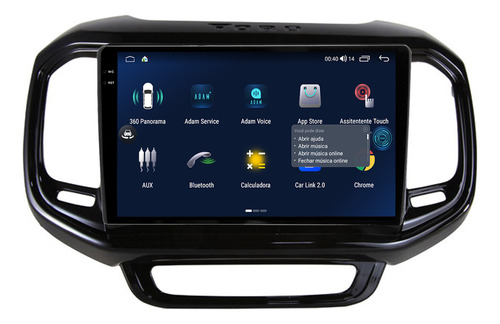 Multimidia Fiat Toro 9p Aikon Proton G3 6gb 64gb Carplay