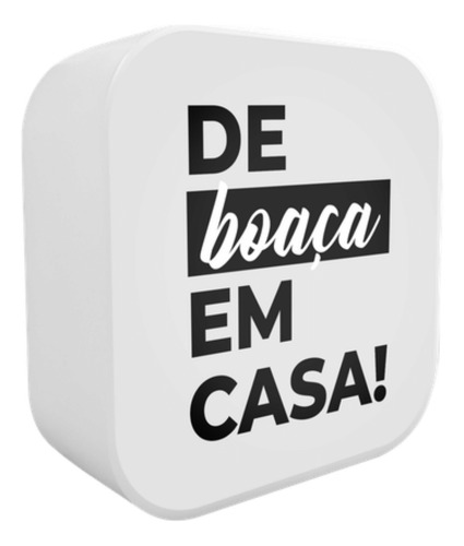 Luminária Box De Boaça