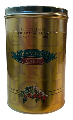 Cafe De Altura De Chiapas. 100% Natural. Cafe Gramlich.