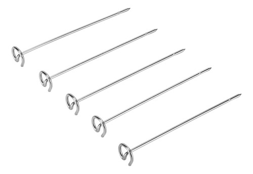 Juego De Soportes Para Pinchos De Acero Inoxidable 304 Para