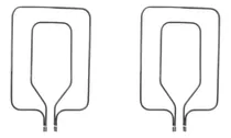 Comprar 2 Kits Com 2 Resistências Para Forno Layr Luxo 2400w X 220v