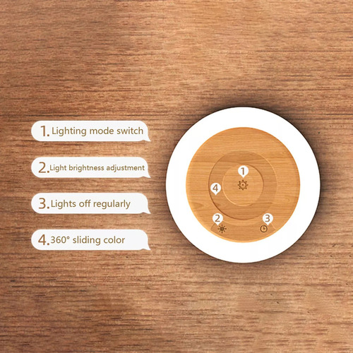 - Candeeiro De Mesa De Cabeceira Sensor De Toque Luzes