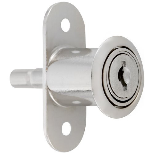 Imagen 3 de 10 de Cerradura Muebles Odis Corredera 2460-1924
