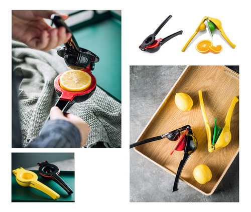 Exprimidor De Limones, 2 En 1 Manual Lemon Squeezer,