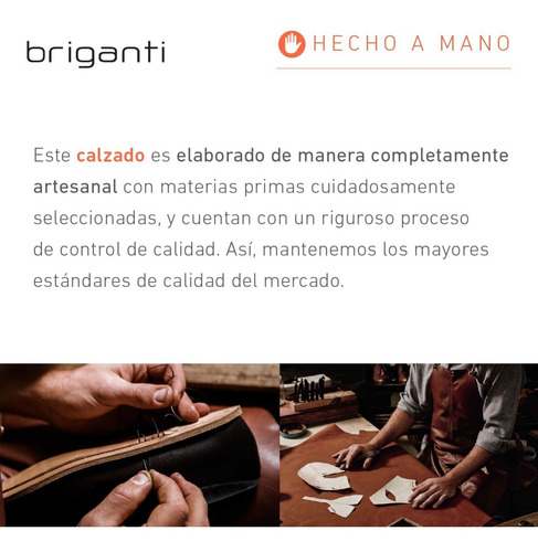 Portafolio Cuero Hombre Briganti Multiuso Moda - Acc60811
