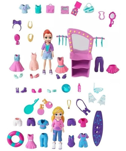 Polly Pocket Packs De Accesorios Mattel Bf85