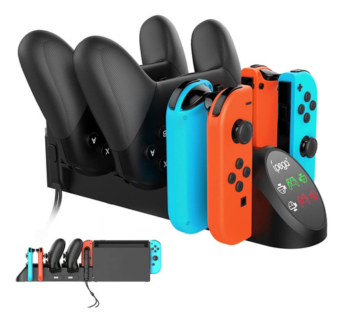 Fastsnail Carga Pro Y Joy-cons Nintendo Switch Oled