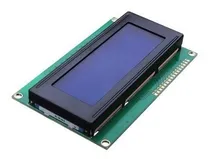 Comprar Display Lcd 2004 Backlight Azul Arduino 20x4 Ubot
