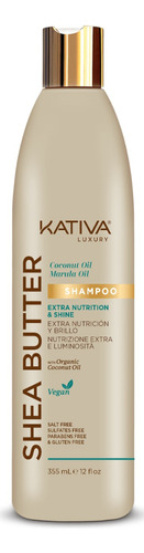 Kativa Luxury Shea Butter Shampoo · Extra Nutrición Y Brillo