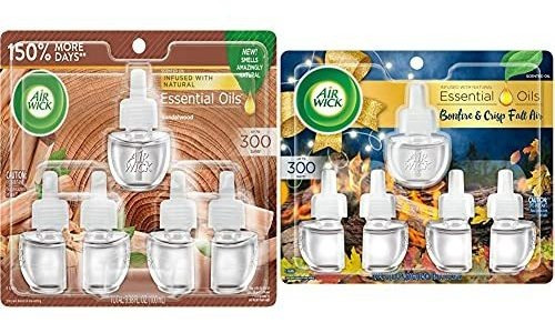 Ambientado  Air Wick Plug En Aceite Perfumado, 5 Repuestos,