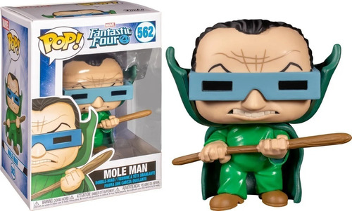 Funko Pop! Los 4 Fantasticos Mole Man 562 Original M4e 