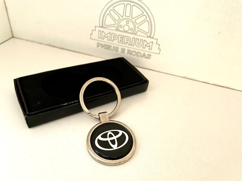 Imagem 1 de 4 de Chaveiro Toyota Cromado - Temos Vw Toyota Gm Ferrari