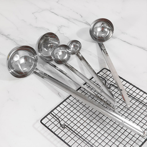 Cucharón De Acero Inoxidable Para Servir Sopa Y Salsa, Diseñ