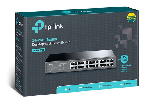 Switch No Gestionable De 24 Puertos Giga Para Rack Tp-link