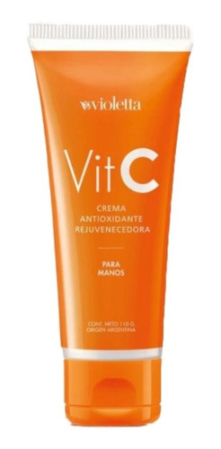 Vit C Antioxidante Crema Manos 110g De Violetta,luana9902