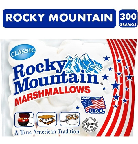 Marshmallows Importados Rocky Mountain (bolsa Con 300gramos)