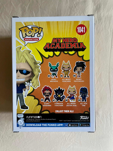 Funko Pop All Might Nycc 2021 Mha (Usado)