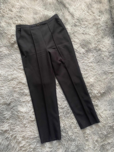 Pantalones De Vestir Europeos Negro Y Marca Papaya Talla 10