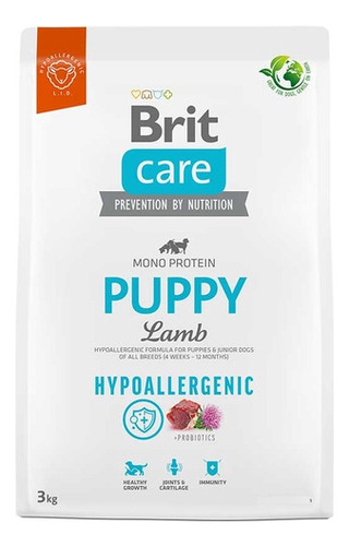 Brit Care Puppy Lamb/cachorro Cordero Hypoallergenic 3kg