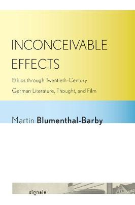 Libro Inconceivable Effects - Martin Blumenthal-barby