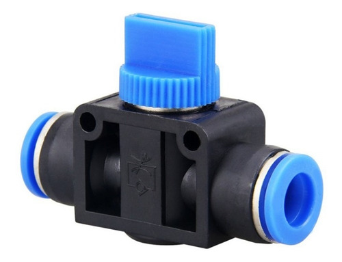 Válvula Pneumática De Bloqueio De Fluxo Registro Tubo 8mm