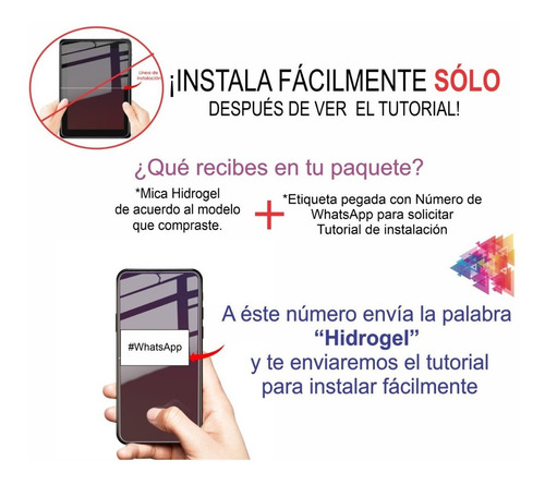 Mica Para Rog Phone 6d Asus Hidrogel Privacidad/no Cristal