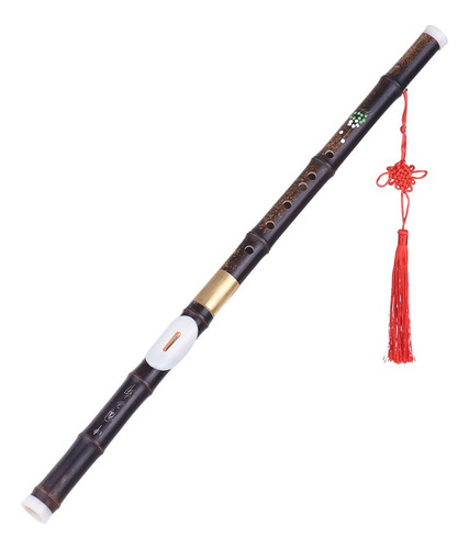 Black Natural Transverse Flute