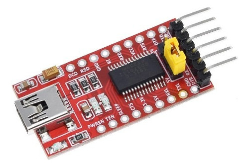 Adaptador Serie Ft232rl Ftdi Usb 3,3v 5,5v A Ttl, P/arduino