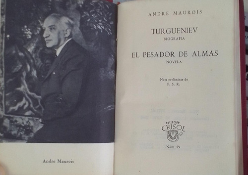 Turgueniev (biografía) - El Pesador De Almas (novela) - Andr
