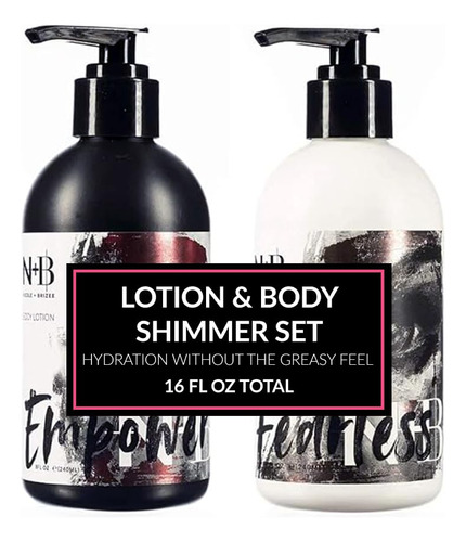 N+b Empower Lotion + Fearless Body - Fabricado Con .