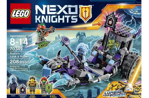 Lego Nexo Knights El Candado Y El Rodillo De Ruina Set 70349