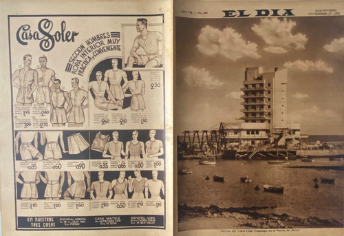 El Día, Dominical N° 305, El Cordón Y La Aguada 1938