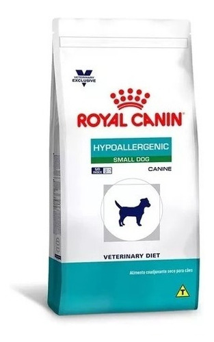 Imagen 2 de 3 de Alimento Royal Canin Veterinary Diet Canine Hypoallergenic para perro adulto de raza pequeña sabor mix en bolsa de 2 kg