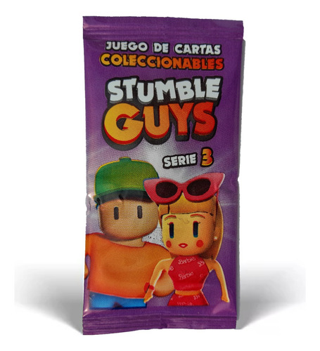 Stumble Guys Serie 3 Juego Cartas Coleccionables X 10 Sobres