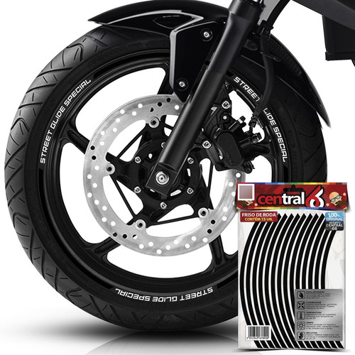 Frisos De Roda Harley Davidson Street Glide Special Preto