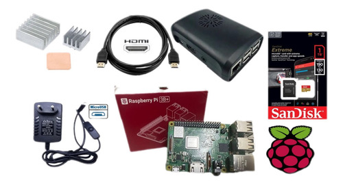 Kit Completo Raspberry Pi 3 Model B+ Plus, Sd 1tb Extreme