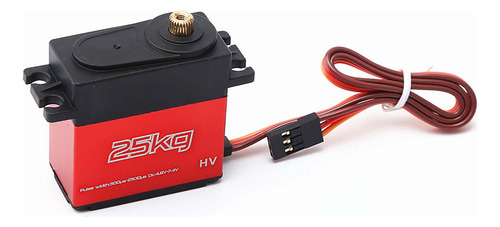 Servo Digital 25kg 25t Servo Com Helicóptero Angular De Braç