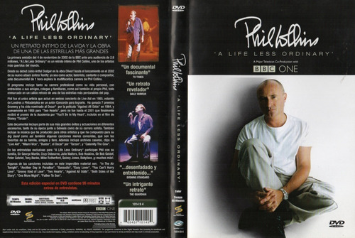 Dvd Phil Collins A Life Less Ordinary