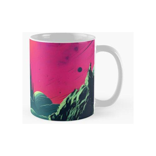 Taza Paisaje Extraterrestre Calidad Premium