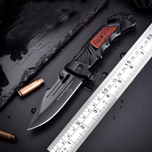 Canivete Boker Kalashnikov Tático Militar Caça Premium